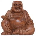 Pl Figurka Drewniana Happy Budda