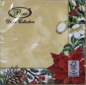 Pl Serwetki Classical Christmas Cream