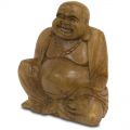 Pl Figurka Drewniana Budda Happy