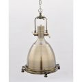 LOFT HANGING LAMP ALCANTARE BRASS